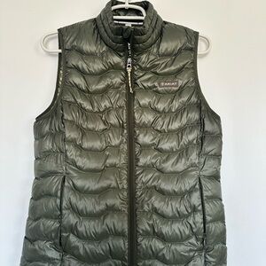 Ariat Women's Green Quilted Vest